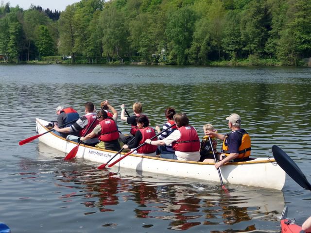 Eröffnung Kanu Tour Ruhr